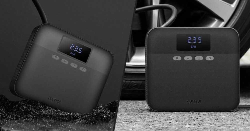 Автомобильный компрессор Xiaomi 70mai Air Compressor Lite Midrive TP03