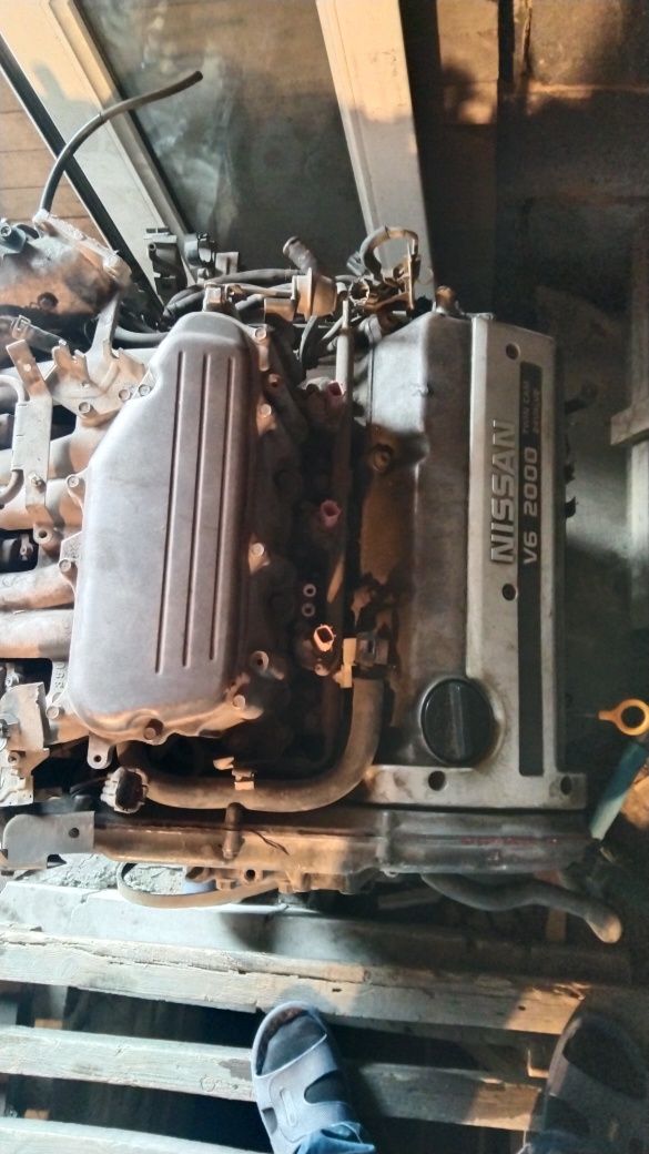 Двигатель на ниссан Максима б/у с навесными
