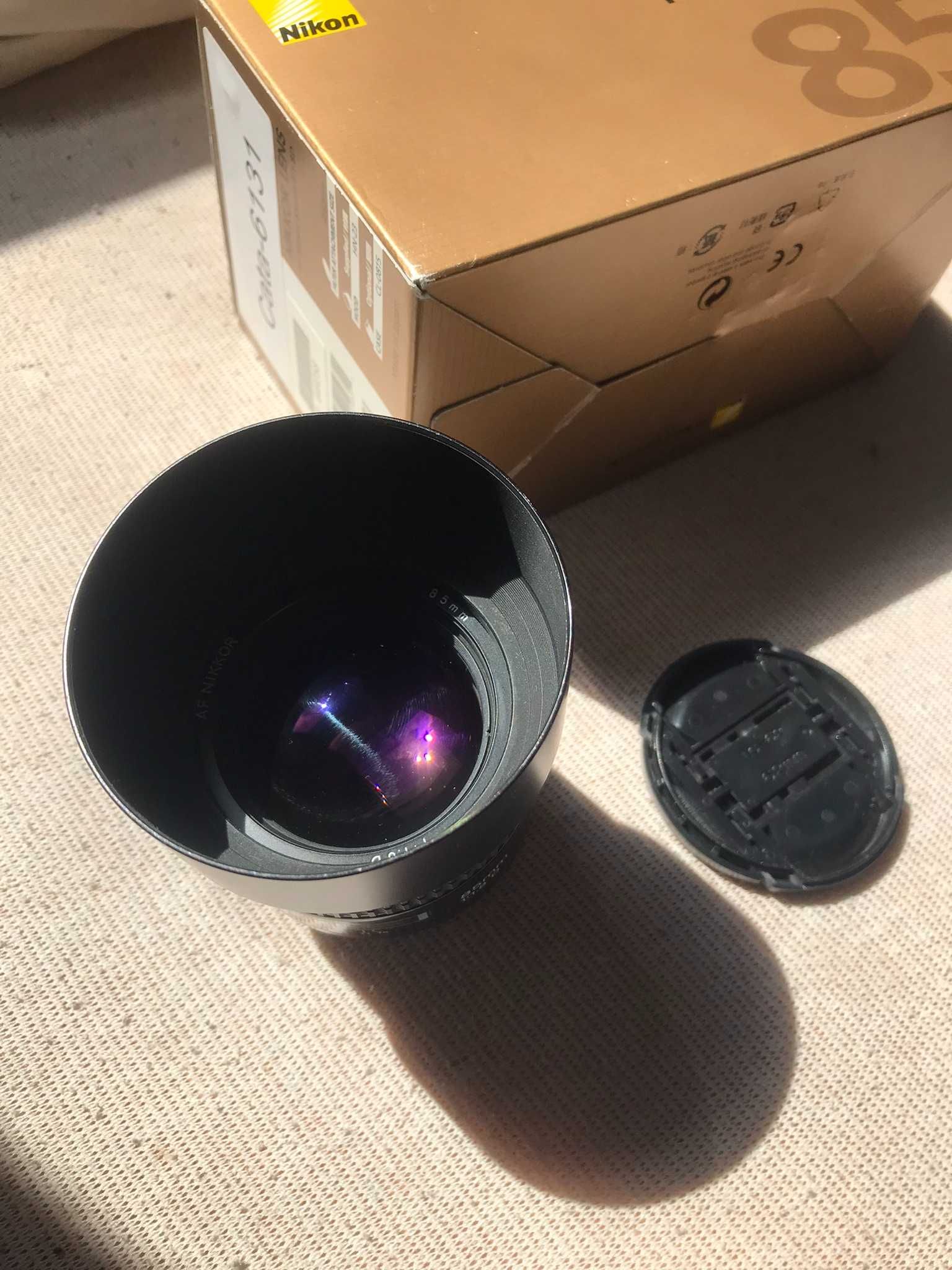 Обектив Nikon AF 85mm f/1.8 за Никон