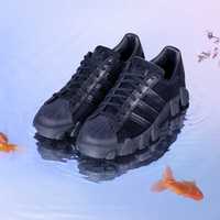 ADIDAS x ANGEL CHEN superstar 80s black  (36 2/3) Originali