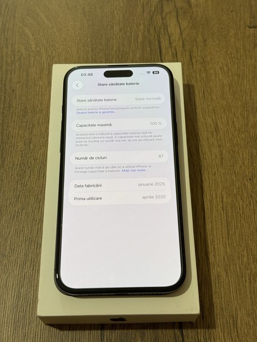iPhone 16 Plus 128Gb Garantie /100% baterie