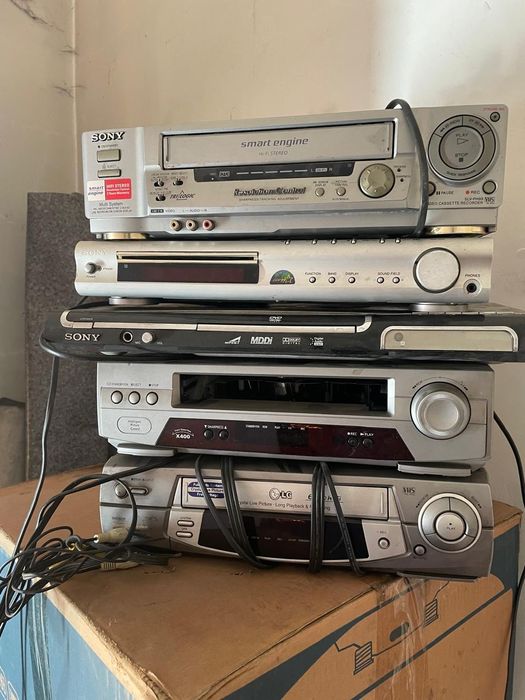 Продам видео магнитофон и двд плеер