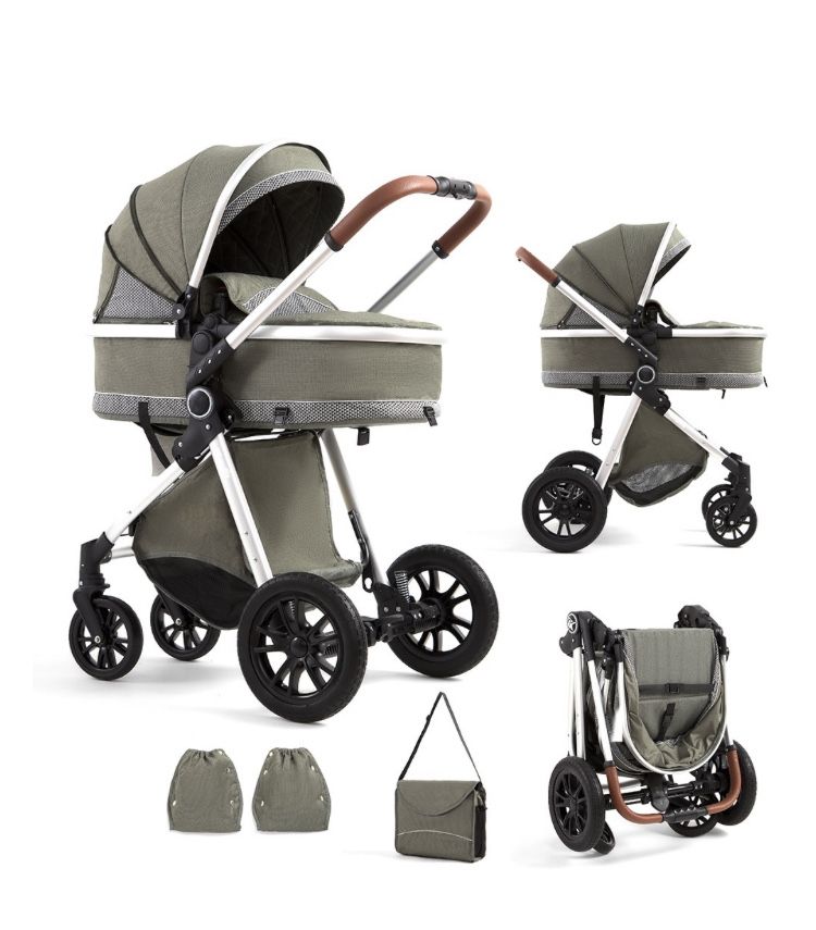 Коляска трансформер Wingoffly TK-V91 2В1 COMFORT