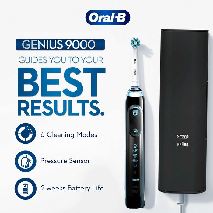 Periuta de dinti electrica ORAL-B Genius 9000 Bluetooth 6 programe