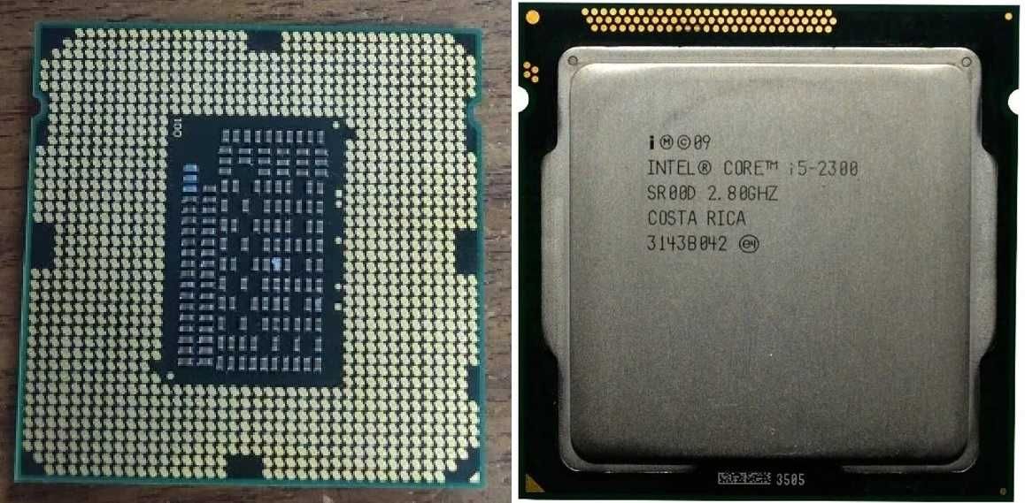 Материнская плата AXLE H61 + CPU Core i5 + DDR3 8GB