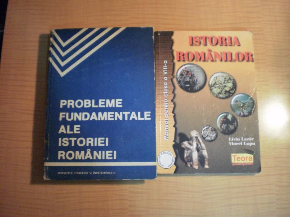 2 carti de istorie a Romaniei