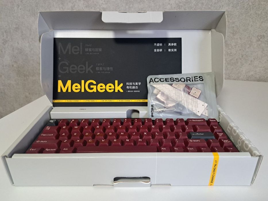 Магнитная клавиатура Melgeek Made 68 PRO HE FIRE Pre-Order Edition (11