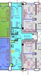 2-комнатная 49.5 м², коробка, 5/6, Grand City, Узбум, 2-й дом`