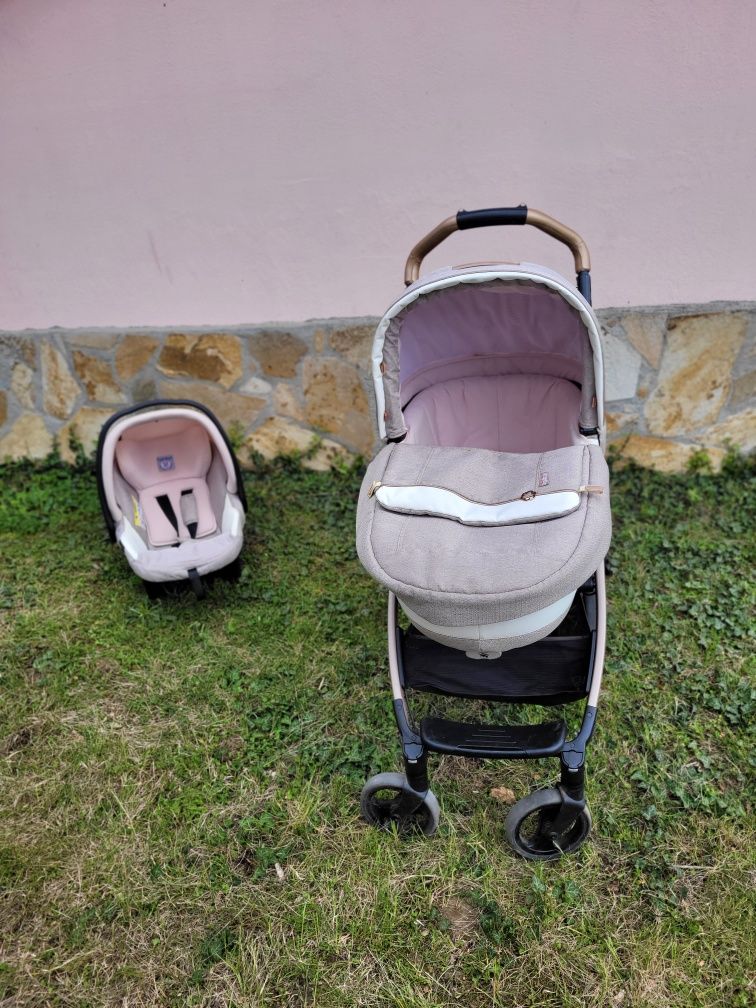 Бебешка количка 3 в 1 луксозна серия Peg Perego