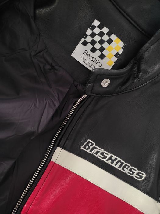 Geaca Bershka cropped motocross