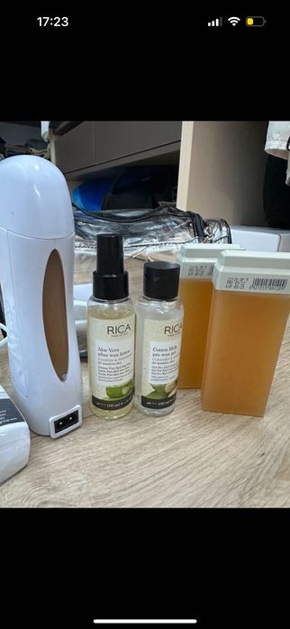 Set de epilare cu ceară