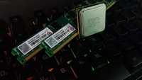 Процессор Intel Core 2 quad q8400 + Оперативная память TranscendDDR2
