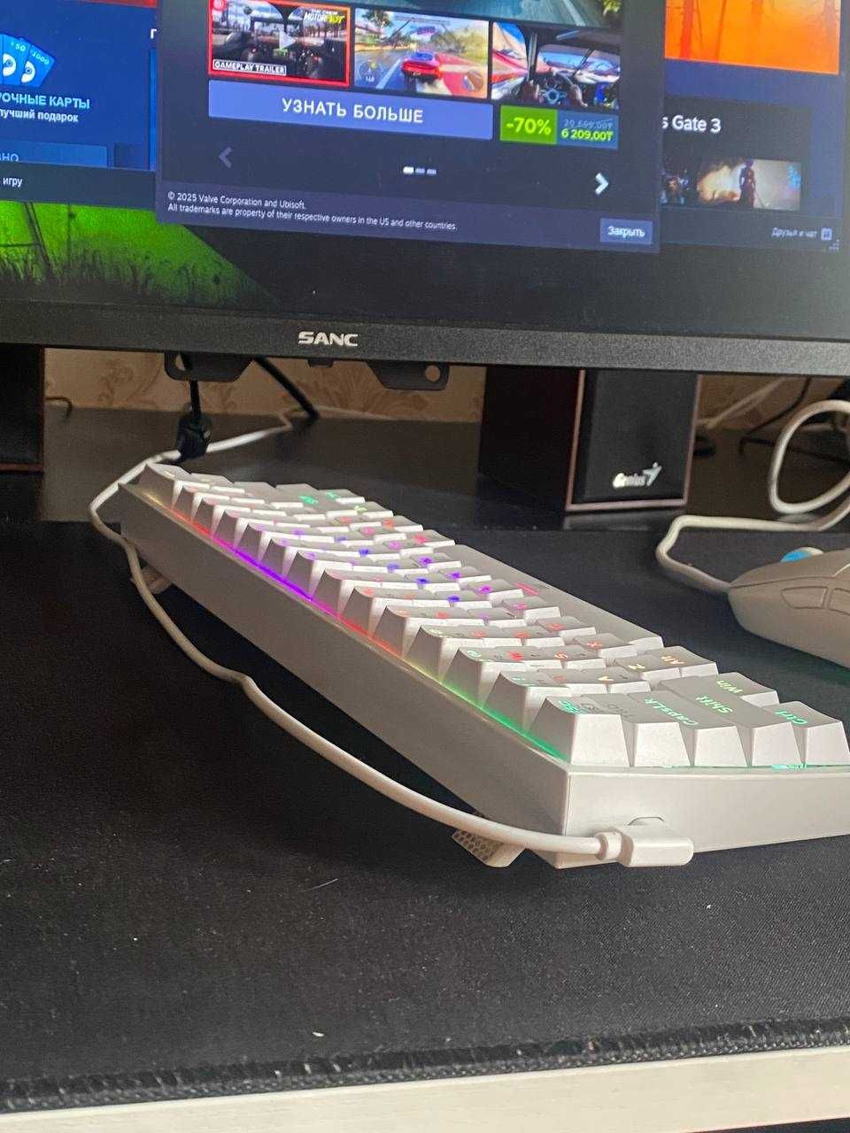 механическая клавиатура redragon fizz k617