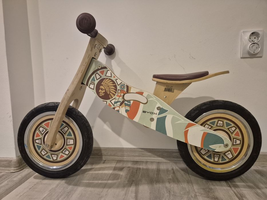 Баланс колело. Дървено