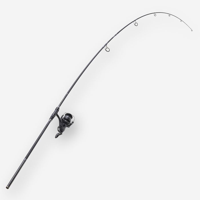 Set lansetă și mulinetă Pescuit la crap - produs resigilat Decathlon