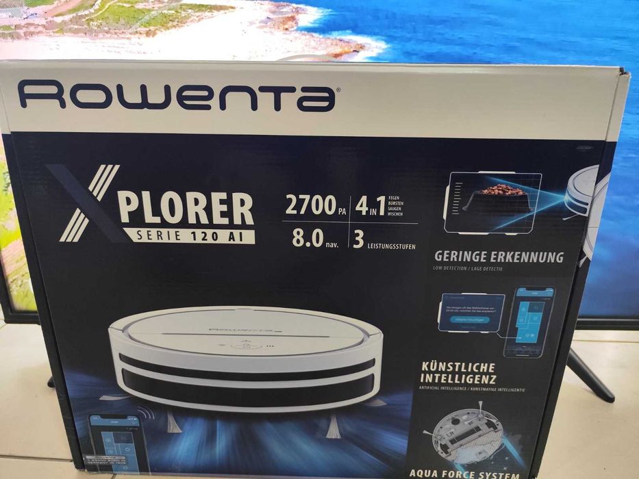 ROWENTA Прахосмукачка- робот X-Plorer Serie 120 AI RR7877WH
