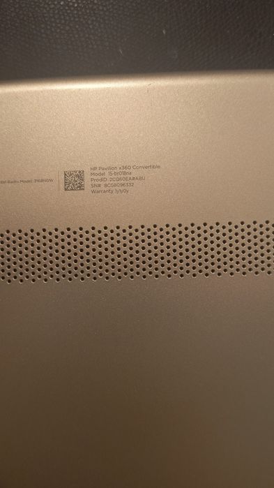 Laptop HP Convertible X360 15