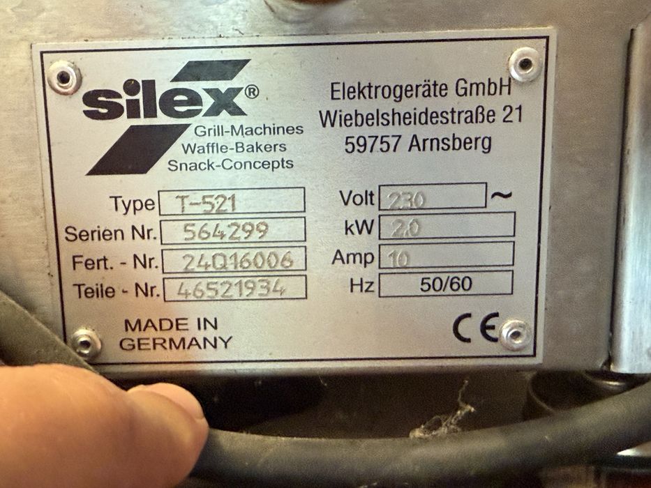 Aparat profesional vafe/gofre SILEX