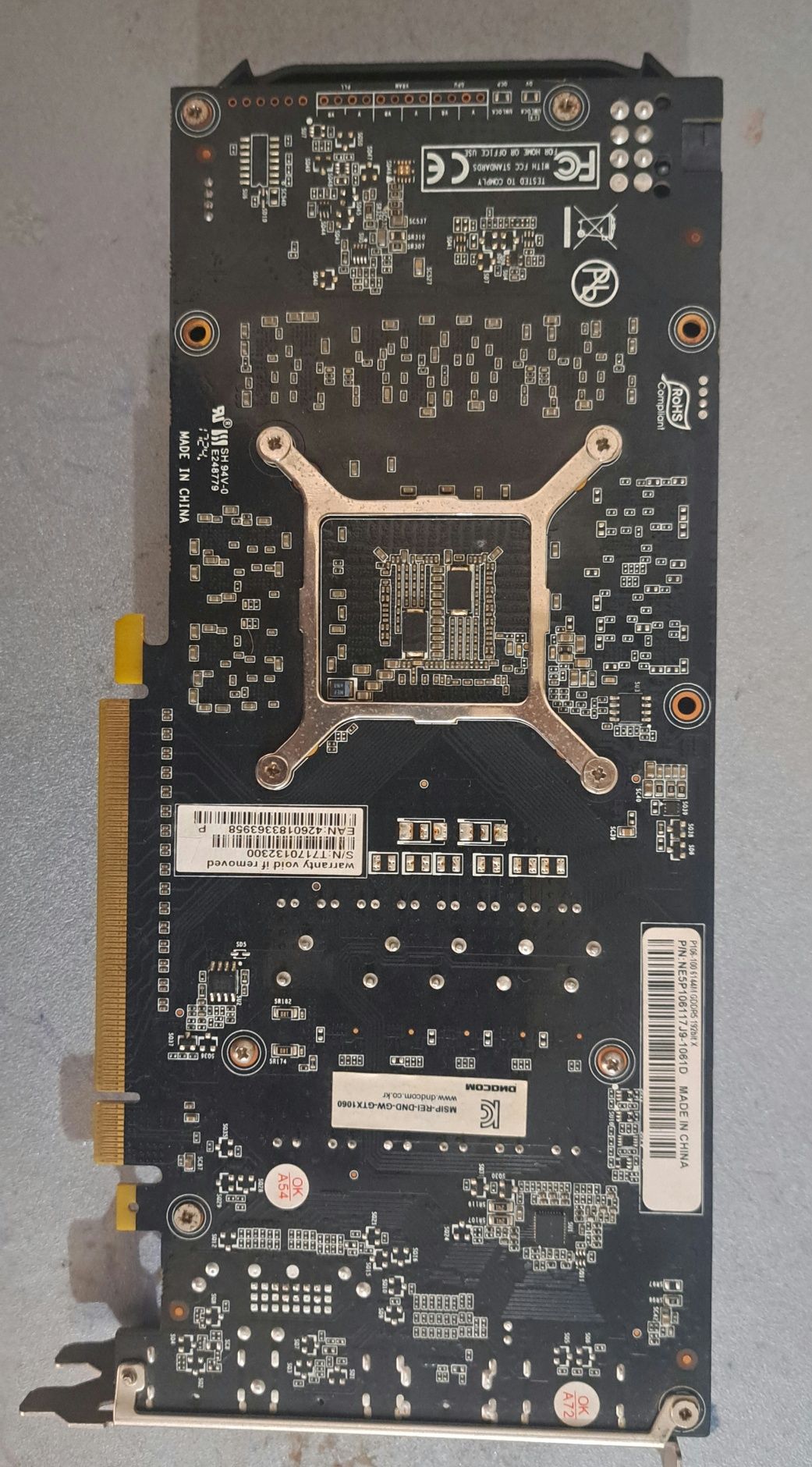 Видеокарта Palit P106-100