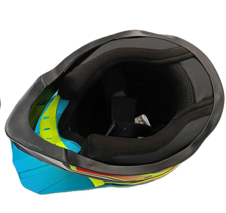 Комплект детско юношеска кросова каска с очила 102040