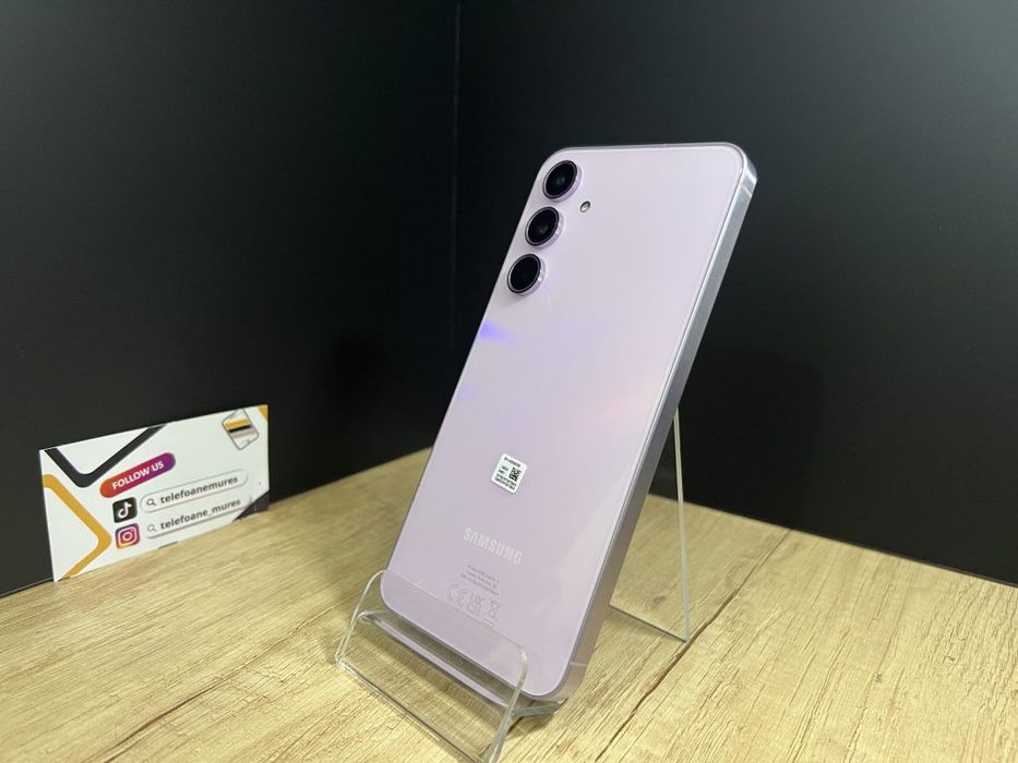 Samsung Galaxy A55 128Gb Awesome Liliac Second-Hand Ca nou 3 ani garan