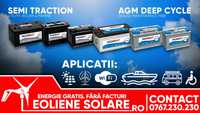 Baterie Acumulator Solar GEL AGM 60Ah 100Ah 200Ah 220Ah 230Ah 250Ah