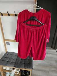 Costum sport pantalon scurt+tricou oversize