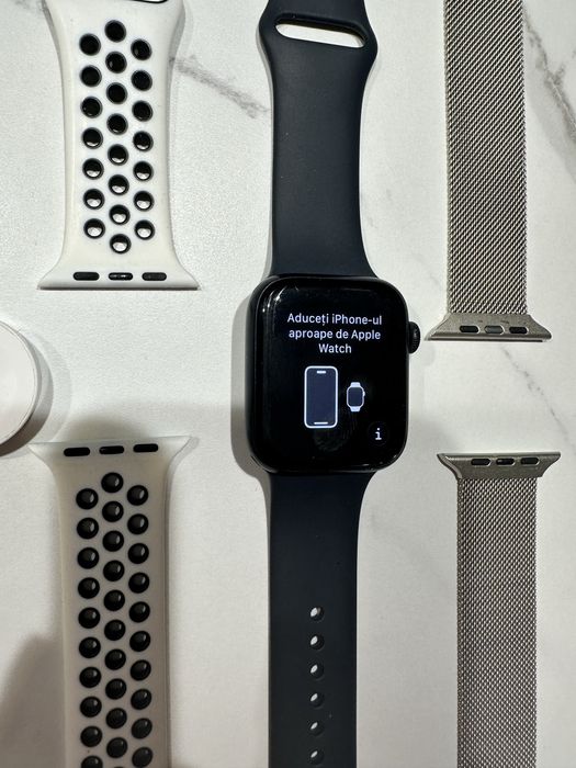 Apple Watch SE2 2023, GPS,Carcasa Midnight Aluminium 44mm, 99% Baterie