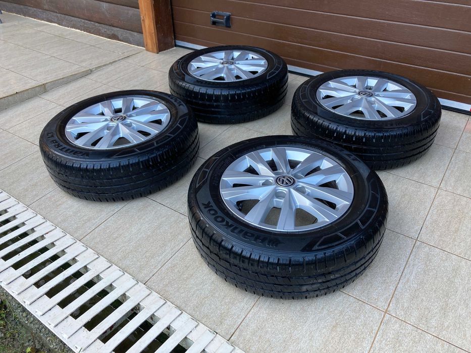Jante VW Transporter R16 + Hankook 205/65R16C M+S cu DOT5123