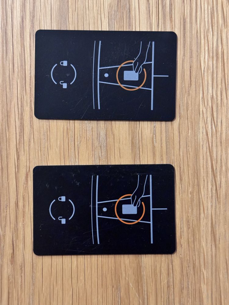 Cartele de acces Tesla - carduri chei Tesla Model 3 sau Y