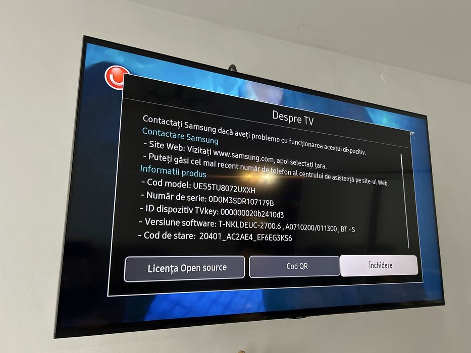 Tv Smart Samsung diagonala 140