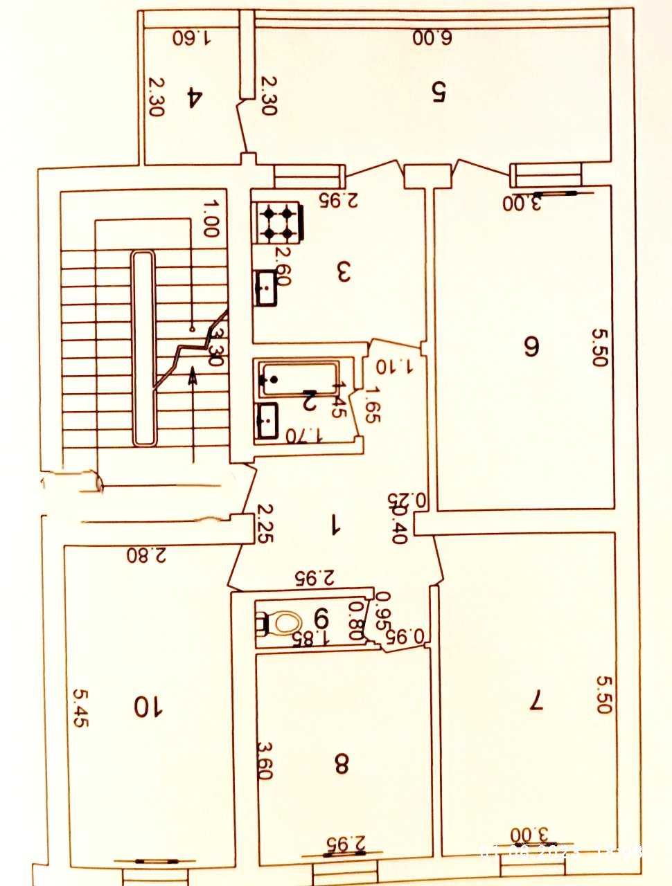 Ташсельмаш Ашхабад махтумкули 4/4/4 96.кв.м 77 серия