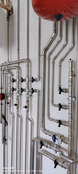 Монтаж систем отопления и котельного оборудования