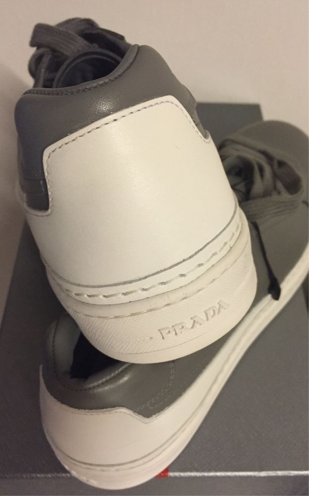 Sneakers Prada,light gray & dark gray Nevada edition,produs original!