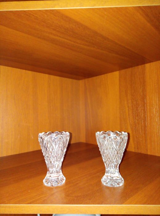 Салфетницы  хрустальные новые