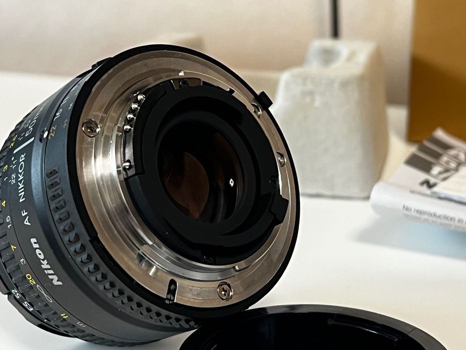 Обектив Nikon AF Nikkor 50mm 1:1.8D като НОВ*