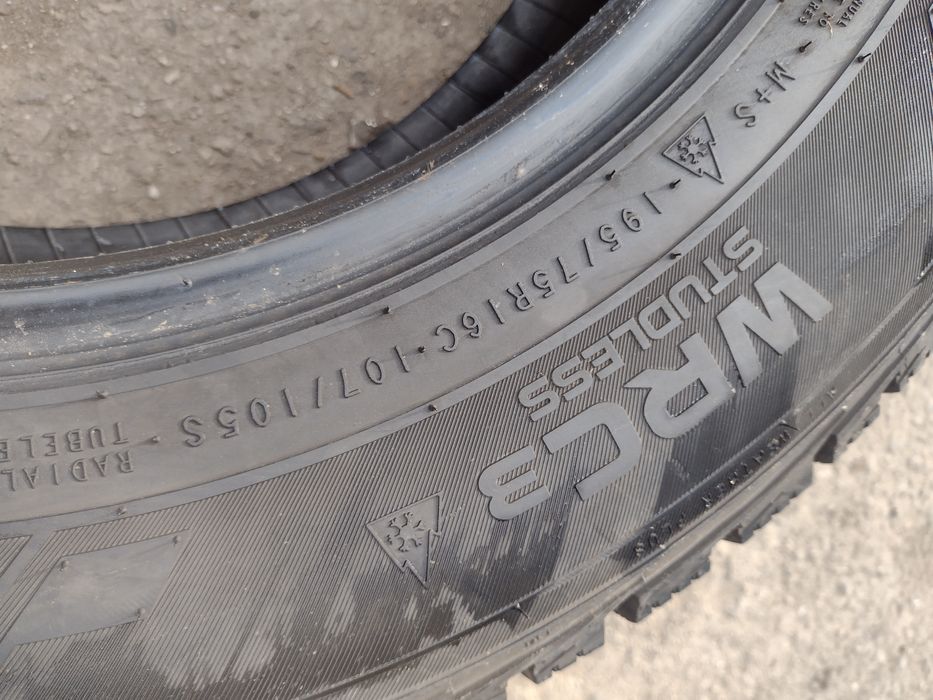 Перфектни 4бр.195/75/16С Nokian WRC3 dot1718