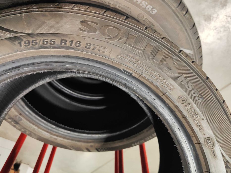 4бр.летни гуми 195/55/16 Kumho