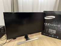 Monitor LED Samsung 28", Wide , Ultra HD, HDMI, Negru, U28D590D.