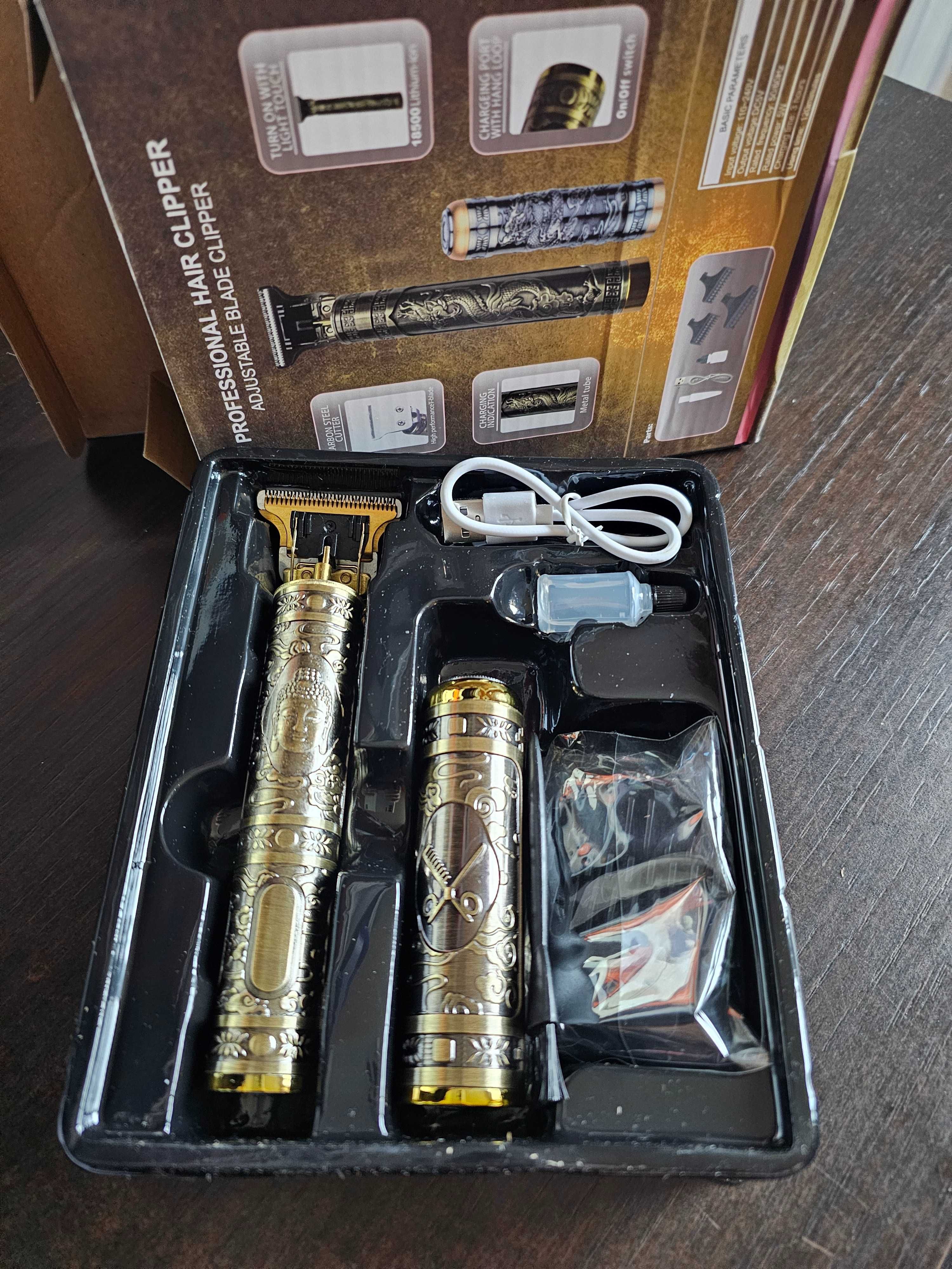 Set Mașină de tuns profesională și shaver electric WS-T99