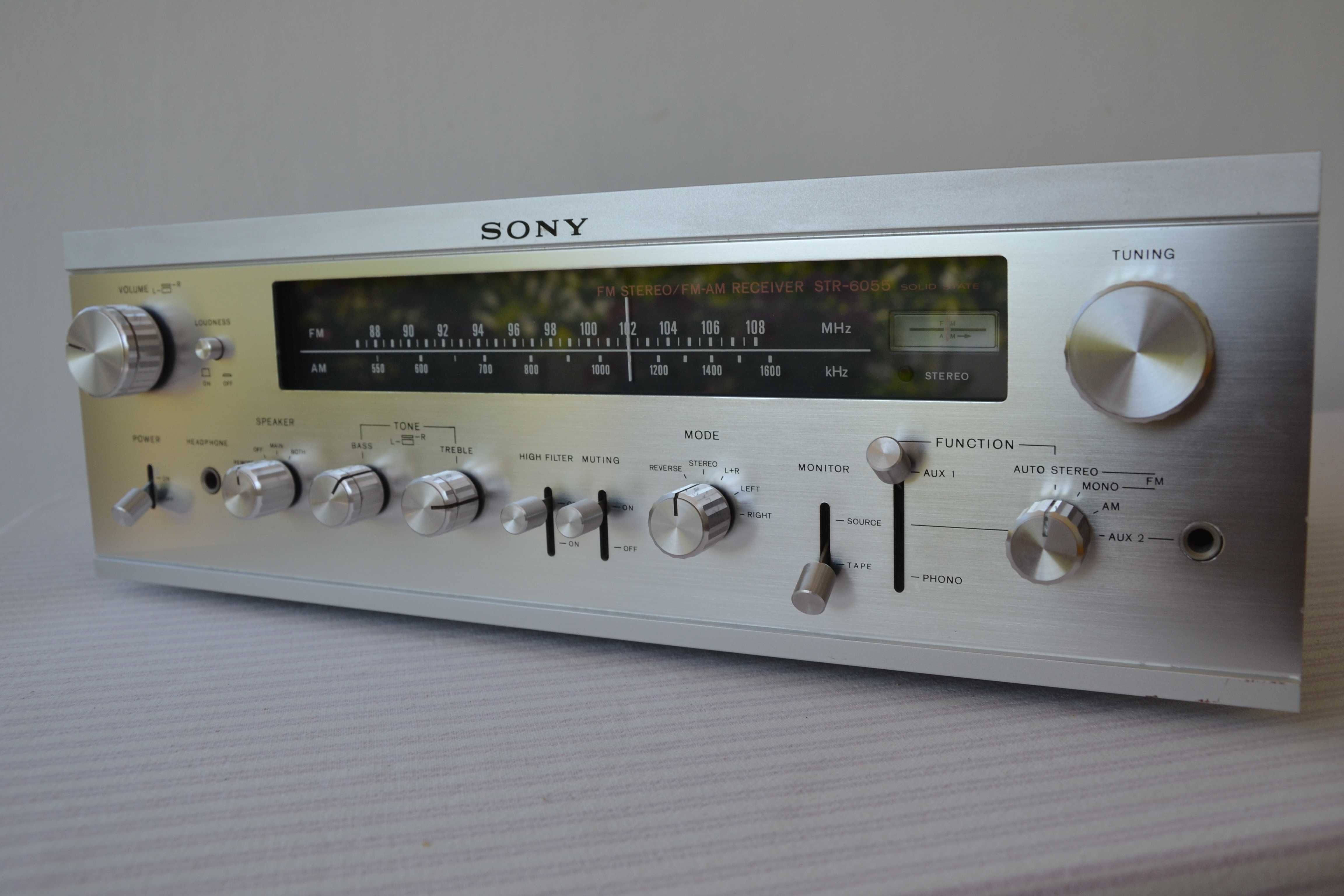 Sony STR-6055 Stereo Receiver