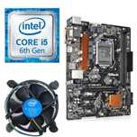 Kit Placa de baza ASRock H110M-HDV, Intel Core i5 6500T 2.5GHz, Cooler