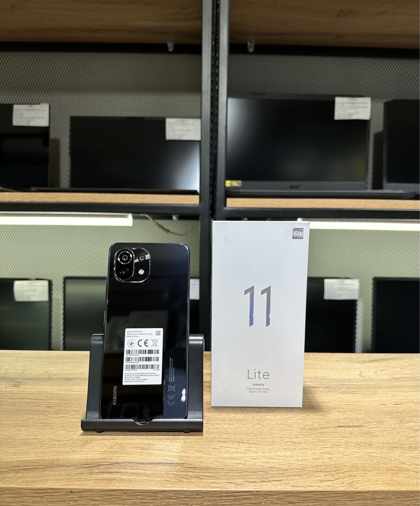 Xiaomi 11 Lite 6/128 GB, Boba Black, 7665/А10