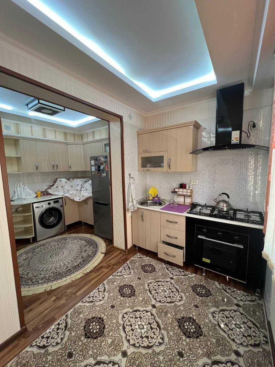 3 хоналик квартира 2 этаж 5 микр, сагдиана