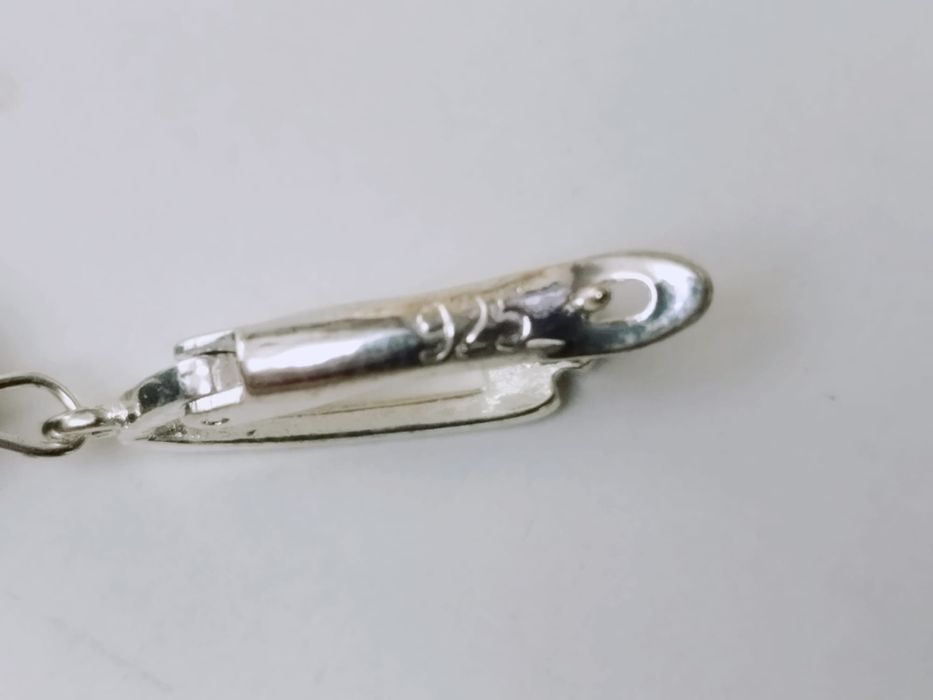 Cercei din argint 925 cu perle culoare neagra si maro, copii