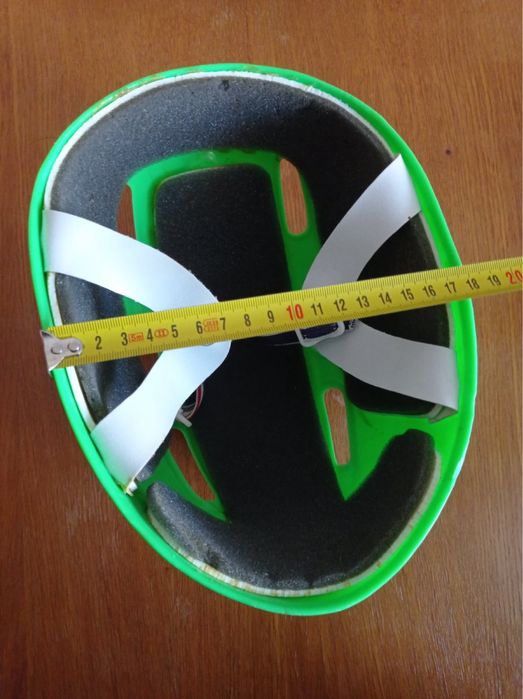 Детска зелена каска 59-62 см