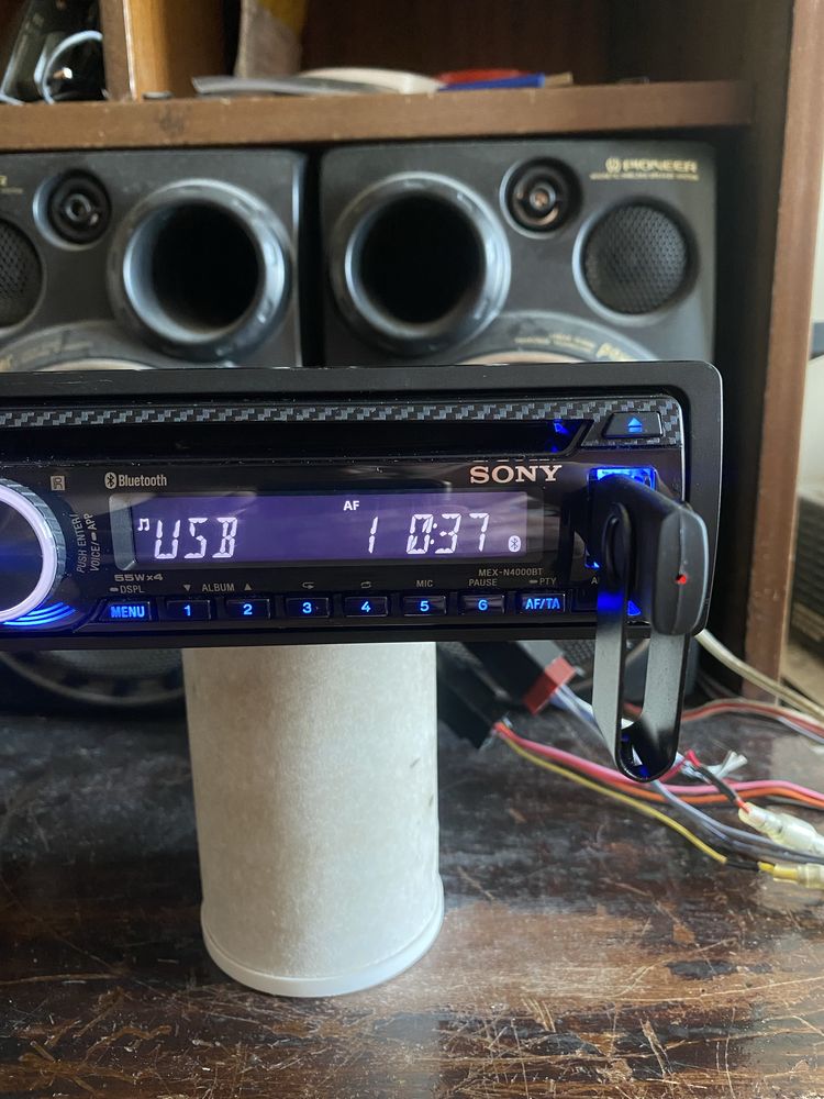 SONY MEX-BT4000U - 4X52W - Bluetooth, USB, CD плеър за кола сд, радио