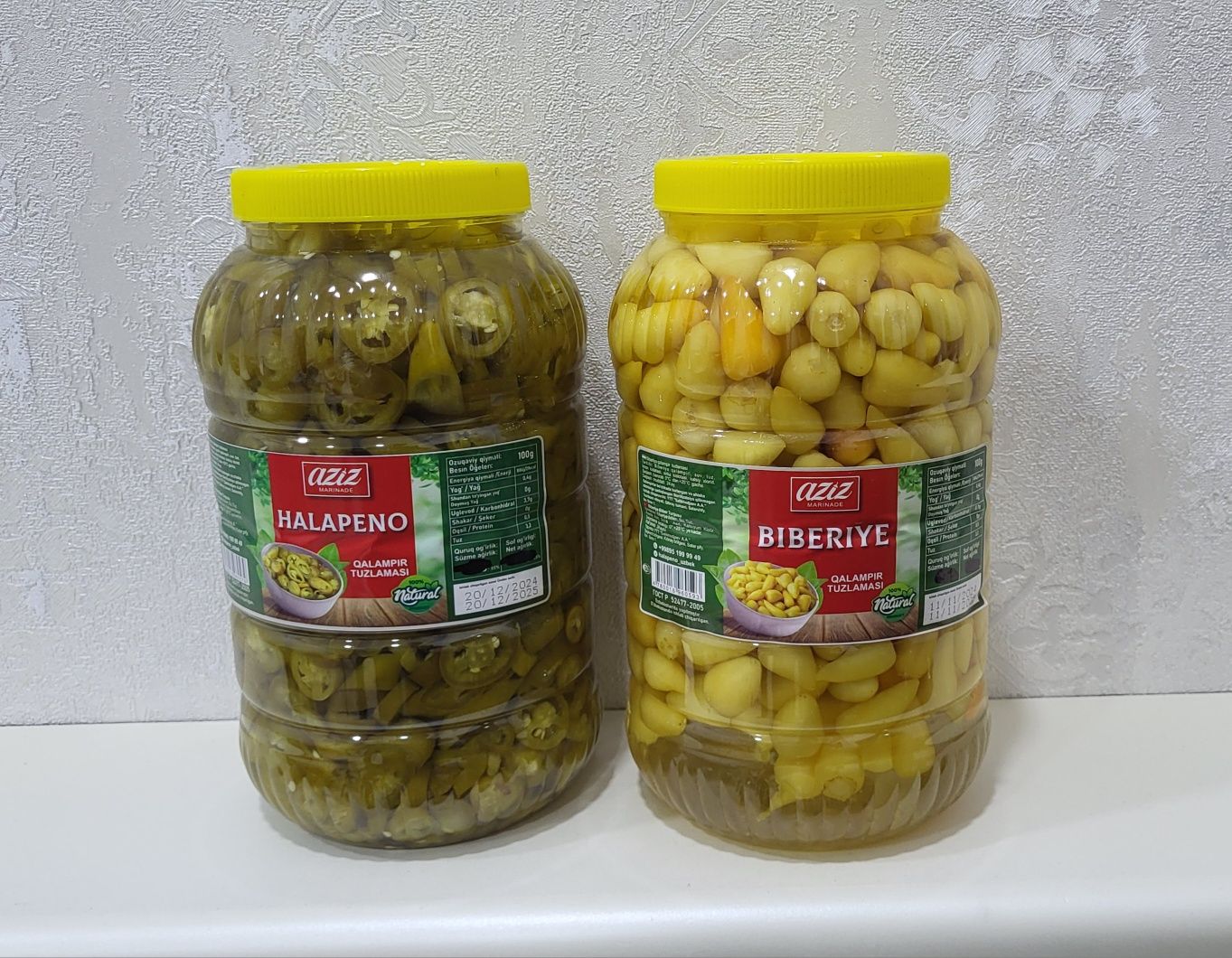 Халапеньо, қалампир тузламаси. Маринованный перец,    цена оптом за кг