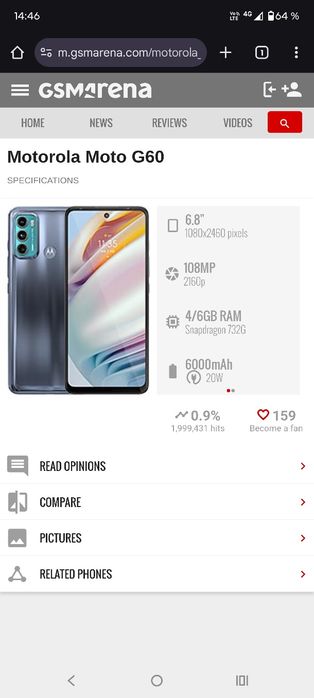 Motorola g60 dual sim