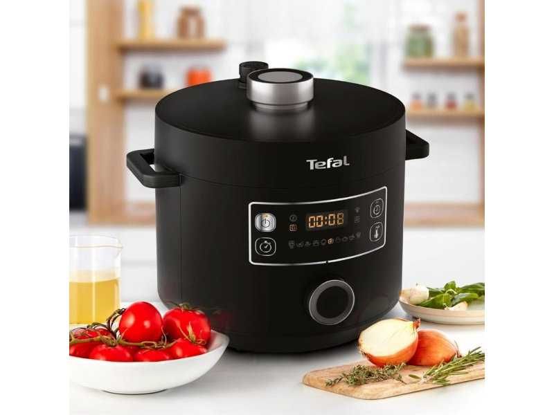Мултикукър с 10 Програми Tefal CY7548 Turbo Cuisine  - 5L,  Черен